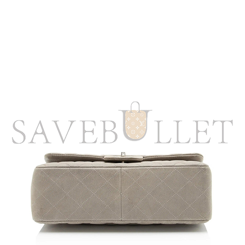Ch**el MASTER CLASSIC JUMBO IN MATTE CAVIAR LEATHER (30*20*9cm)